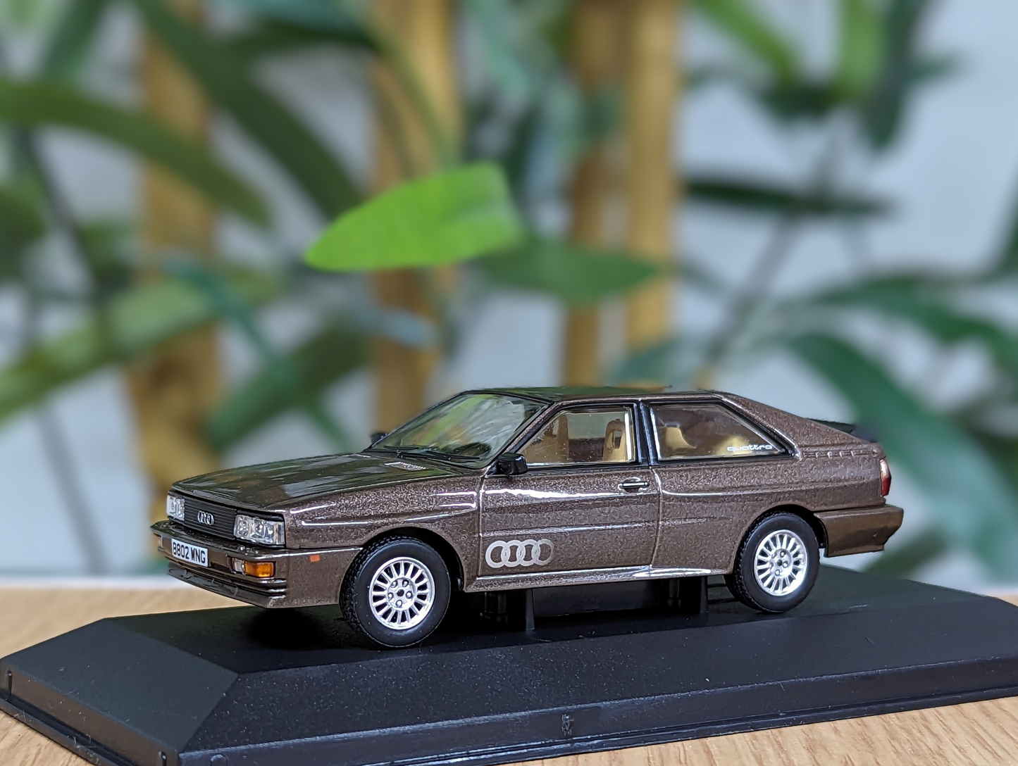 Corgi Vanguards - VA12906 - 1/43 Diecast Car Scale Model - Audi Quattro - Sable Brown Metallic