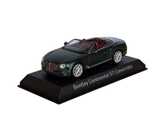 NOREV Bentley Continental GT Convertible- Verdant Green - 1/43 Diecast Car Scale Model - Free UK Delivery