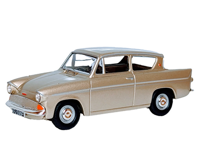 Vanguards 1/43 Diecast Car Scale Model - VA00119 - Ford Anglia Super - Venetian Gold