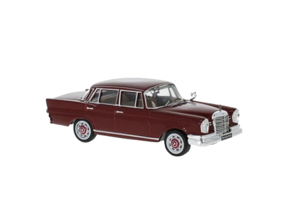 IXO CLC357N Mercedes 220 SE W111 - Red - 1/43 Diecast Car Scale Model