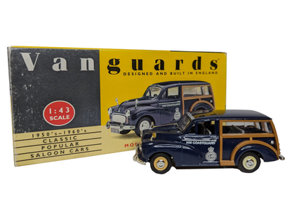 Vanguards 1/43 Diecast Car Scale Model - VA10003 - Morris Minor Traveller - HM Coastguard