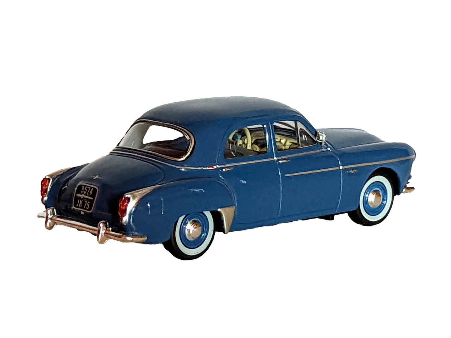 Pre-Owned NOREV 1/43 Diecast Car Scale Model - Renault Fregate - Blue