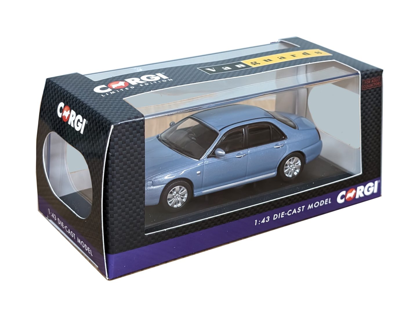 Corgi Vanguards Rover 75 MK2 in Ski Blue - VA09206 - 1/43 Diecast Car Scale Model