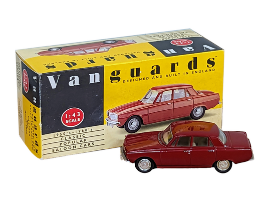 Vanguards 1/43 Diecast Car Scale Model - VA27000 - Rover 2000 Saloon - Red