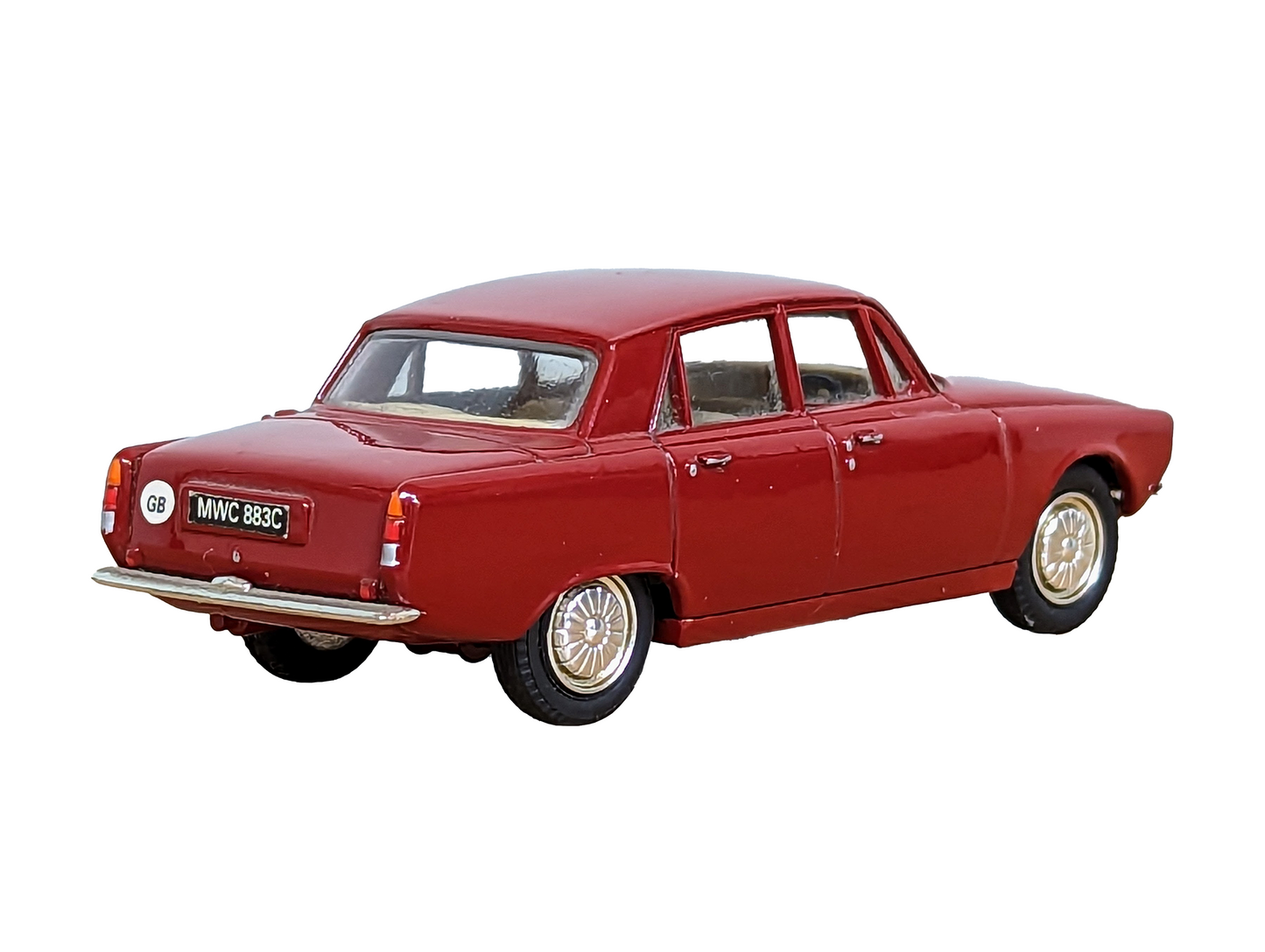 Vanguards 1/43 Diecast Car Scale Model - VA27000 - Rover 2000 Saloon - Red