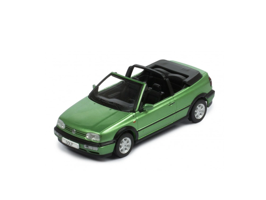 IXO CLC427N Volkswagen Golf MK3 Cabriolet - Green - 1/43 Diecast Car Scale Model