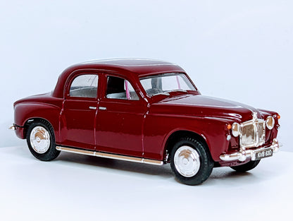 Vanguards 1/43 Diecast Car Scale Model - VA19000 - Rover P4 Saloon - Maroon