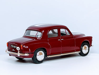 Vanguards 1/43 Diecast Car Scale Model - VA19000 - Rover P4 Saloon - Maroon