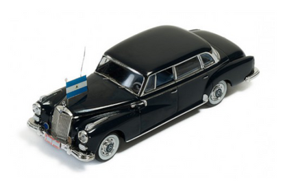 IXO CLC187 Mercedes 300D Limousine - Black - 1/43 Diecast Car Scale Model