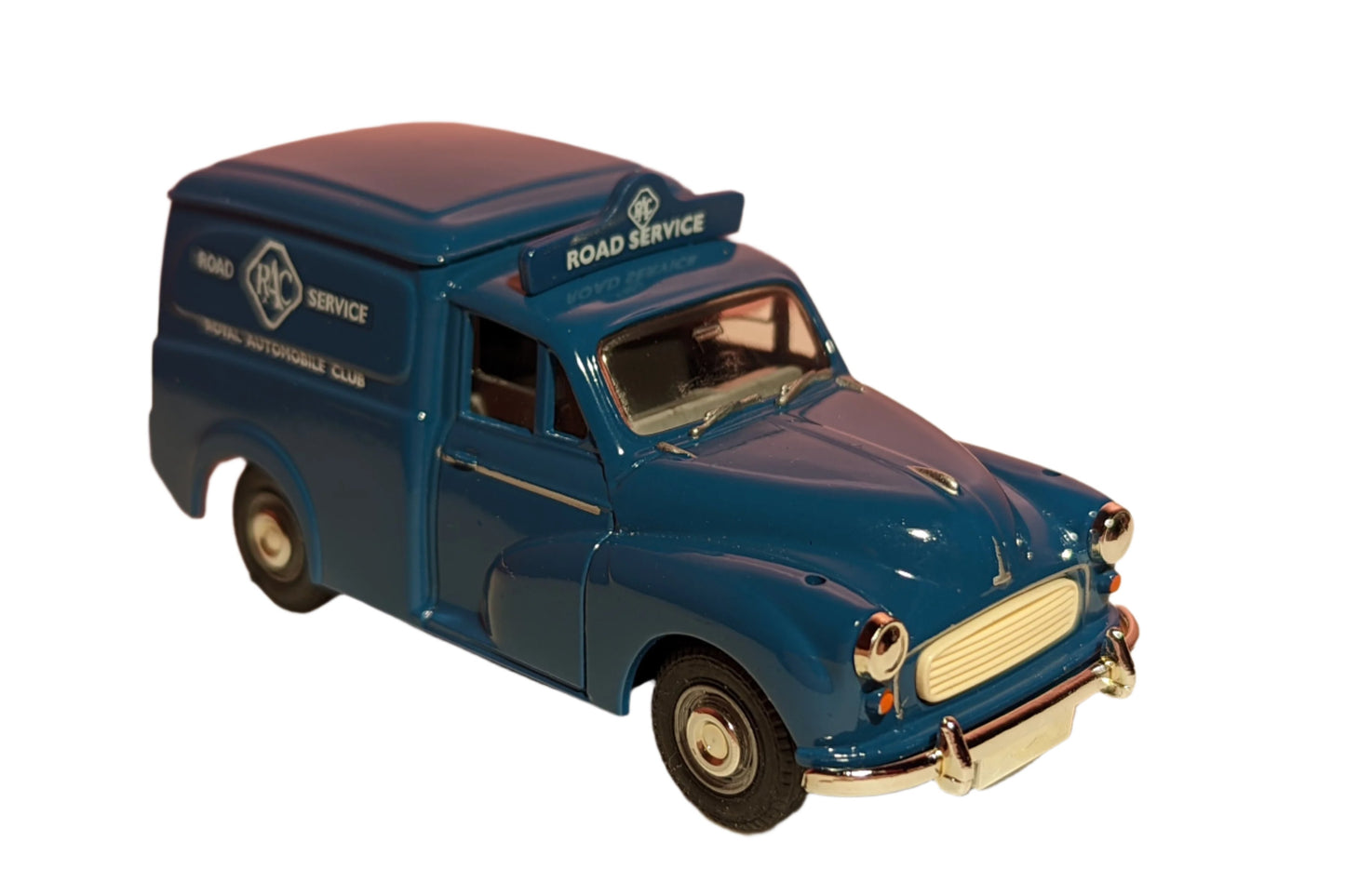 Corgi Vanguards 1/43 Scale Diecast Model - VA11005 - Morris Minor Van - Blue RAC Livery