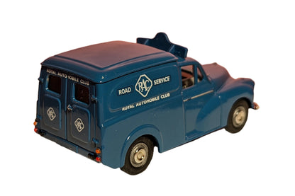 Corgi Vanguards 1/43 Scale Diecast Model - VA11005 - Morris Minor Van - Blue RAC Livery