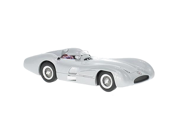 IXO CLC143 Mercedes W196 R Streamliner - Silver - 1/43 Diecast Car Scale Model